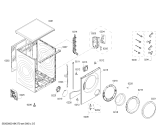 Схема №2 WAP242669W, Serie | 4 с изображением Ручка для стиральной машины Bosch 12023068